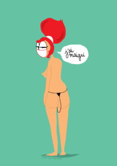 Affiche String ficelle