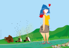 Affiche Petits plaisirs de randonnée