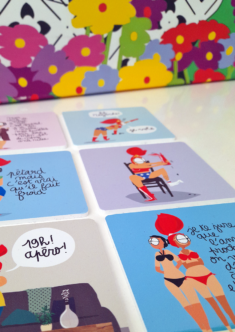 Set de 6 sous verres